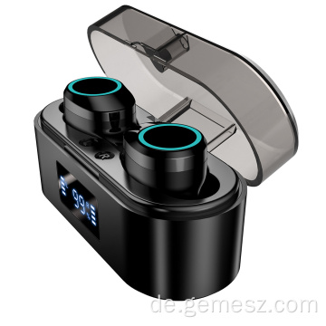 Mini Wireless Earbuds TWS Bluetooth Headset Ladekoffer